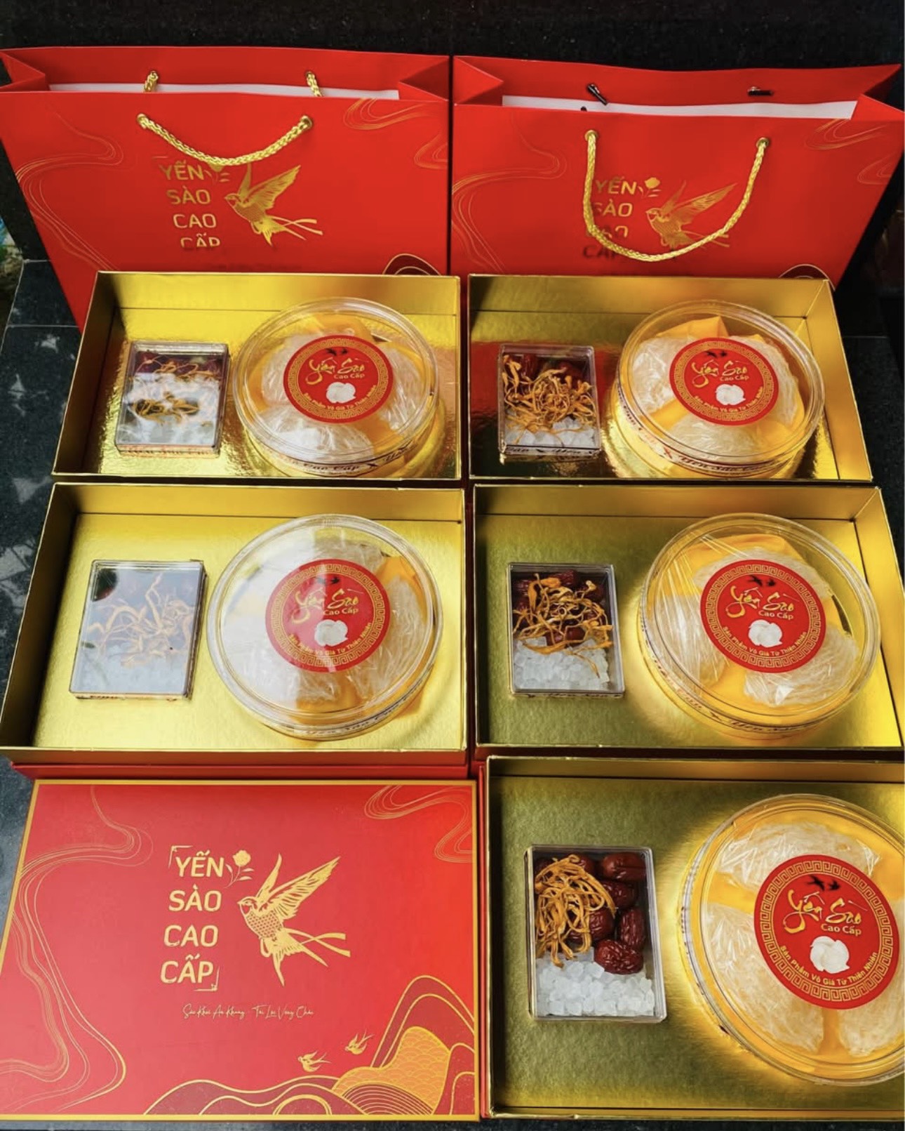 Hộp quà cứng Yến tinh chế 15g